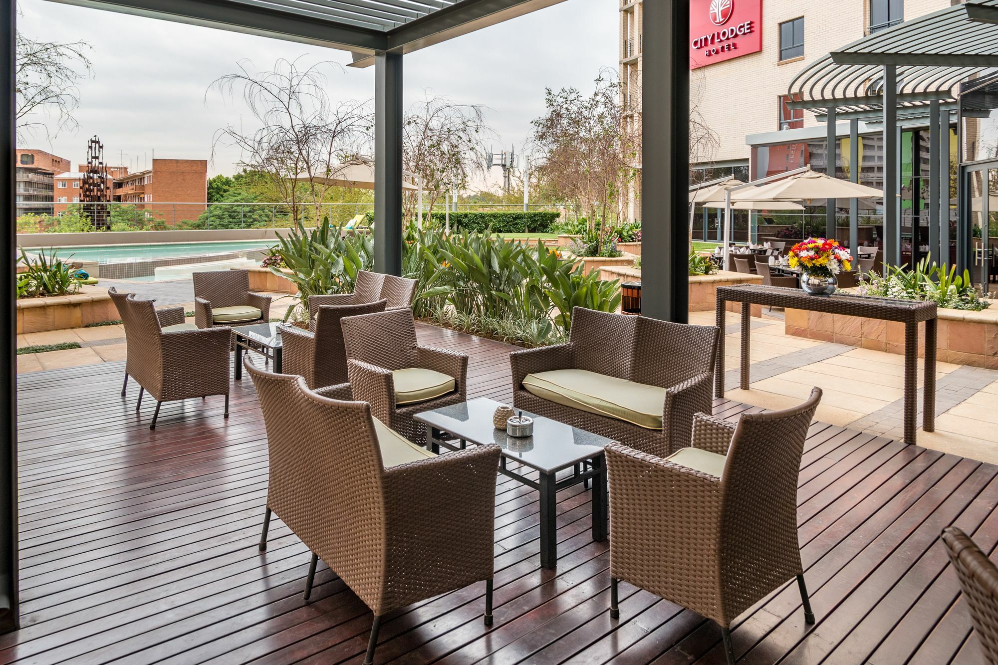 City Lodge Hotel Hatfield, Pretoria Bagian luar foto